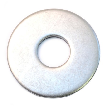 MIDWEST FASTENER Fender Washer, Fits Bolt Size M14 , 18-8 Stainless Steel Plain Finish, 6 PK 31348